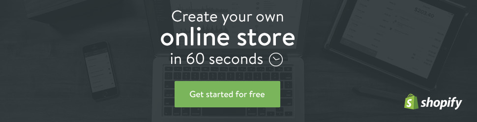 Create an online store with Shopify
